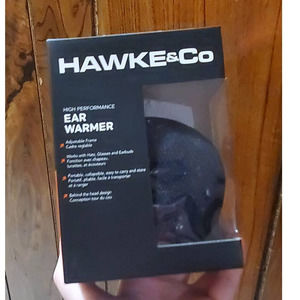 NWT! Hawke & Co Charcoal High Performance Ear Warmers - Adult One Size